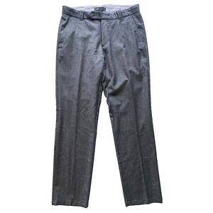 Bloomingdales Mens Store Pants Mens 33W x 32L Gray Wool Cashmere Career Office